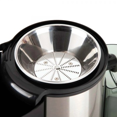 JATA JELI1580 Licuadora centrífuga 400 W Negro, Acero inoxidable