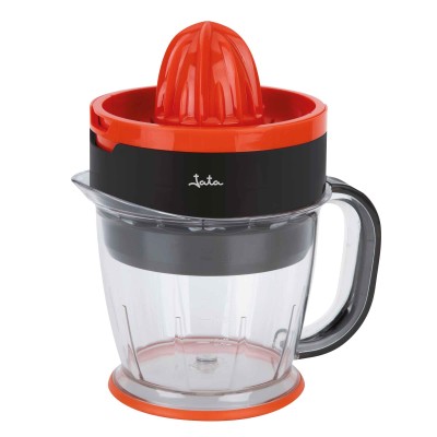 JATA JEEX1422 prensa de cítricos eléctricos 1,2 L 40 W Negro, Rojo, Transparente