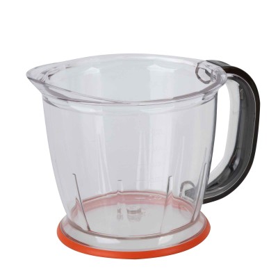 JATA JEEX1422 prensa de cítricos eléctricos 1,2 L 40 W Negro, Rojo, Transparente