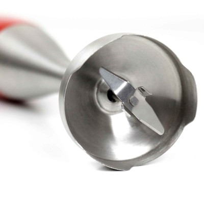 JATA JEBT1852 licuadora Batidora de inmersión 900 W Rojo, Acero inoxidable