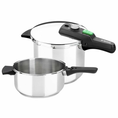 Monix Quick 9 L Negro, Acero inoxidable