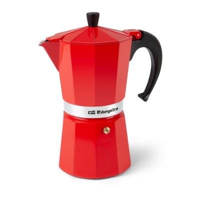Orbegozo KFR 1240 cafetera manual Cafetera italiana Rojo