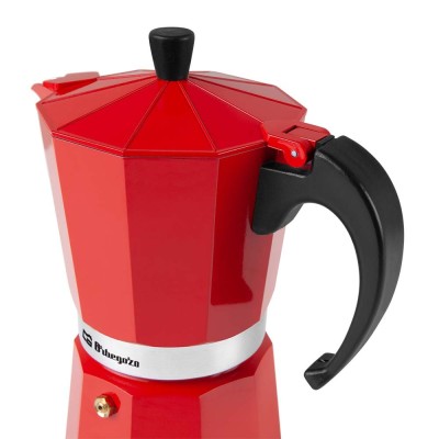 Orbegozo KFR 1240 cafetera manual Cafetera italiana Rojo