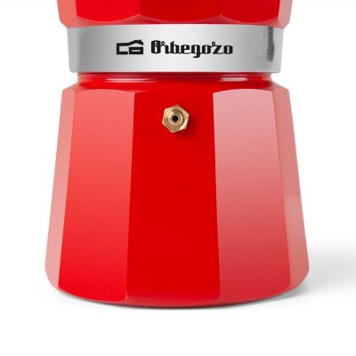 Orbegozo KFR 1240 cafetera manual Cafetera italiana Rojo