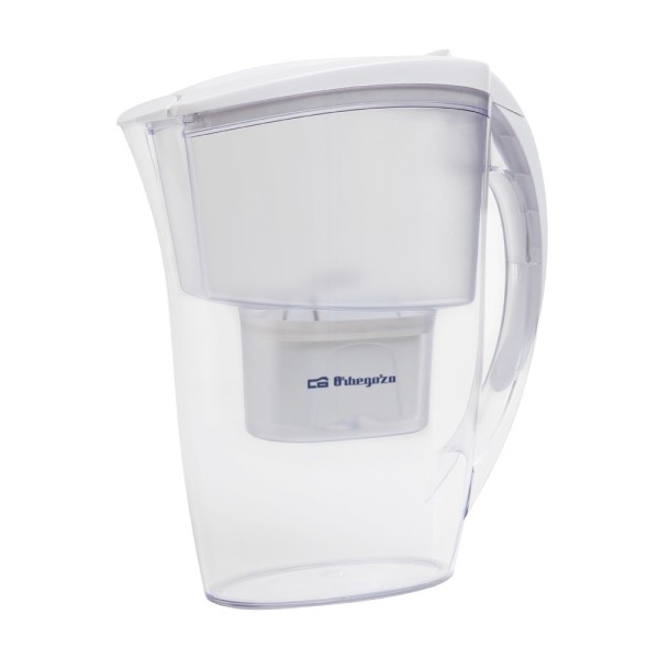 Orbegozo JR 3025 Filtro potabilizador portátil 2,4 L Transparente, Blanco