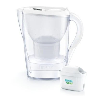 Brita Marella Filtro para depósito de agua 2,4 L Transparente, Blanco