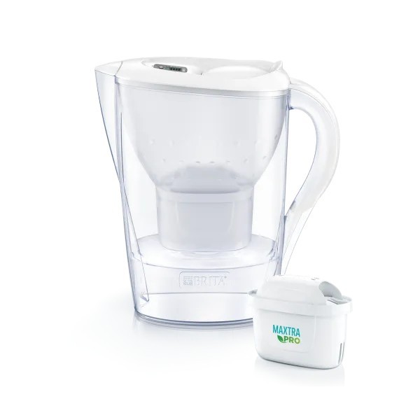 Brita Marella Filtro para depósito de agua 2,4 L Transparente, Blanco