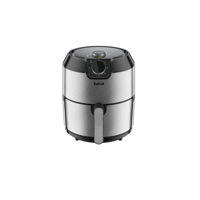 Tefal Easy Fry EY201D freidora Sencillo 4,2 L Independiente 1500 W Freidora de aire caliente Negro, Acero inoxidable