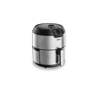 Tefal Easy Fry EY201D freidora Sencillo 4,2 L Independiente 1500 W Freidora de aire caliente Negro, Acero inoxidable