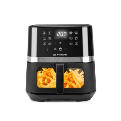 Orbegozo FDR 68 freidora Sencillo 6,5 L Independiente 1800 W Freidora de aire caliente Negro