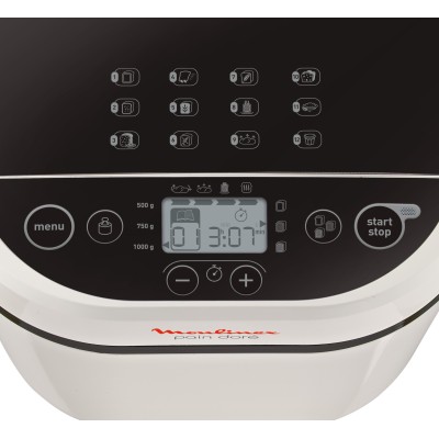 Moulinex OW2101 panificadora 720 W Blanco