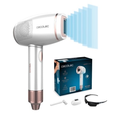 Cecotec 04430 depiladora Rosa, Blanco