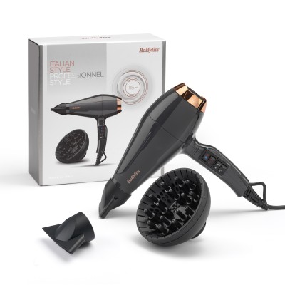 BaByliss 6719DE secador 2200 W Negro