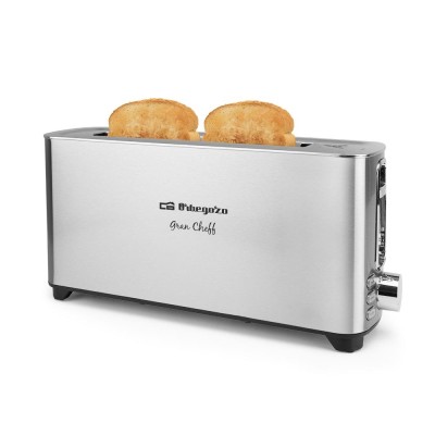 Orbegozo TO 6030 tostadora 6 2 rebanada(s) 1050 W Acero inoxidable