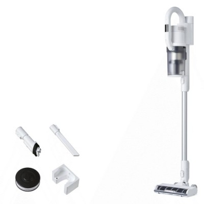 Nilfisk S1 Home EU Escoba eléctrica Batería Secar HEPA Sin bolsa 550 W Blanco 2500 Ah