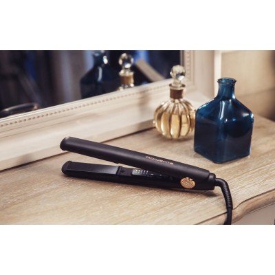 Rowenta Ultimate Experience SF8210 Plancha de pelo Caliente Negro, Cobre 2,7 m