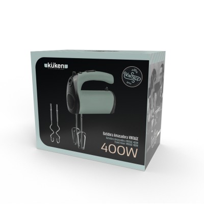 Küken 34139 batidora Batidora de mano 400 W Negro, Verde