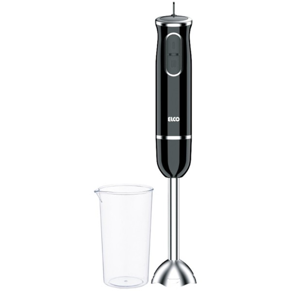 Elco PB-3806-2 licuadora 0,6 L Batidora de inmersión 800 W Negro, Acero inoxidable