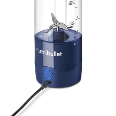 NutriBullet Portable 0,475 L Licuadora de vaso Azul, Marina