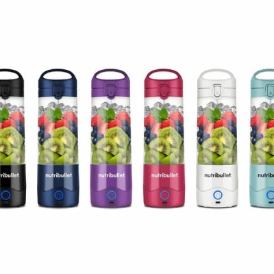 NutriBullet Portable 0,475 L Licuadora de vaso Azul, Marina