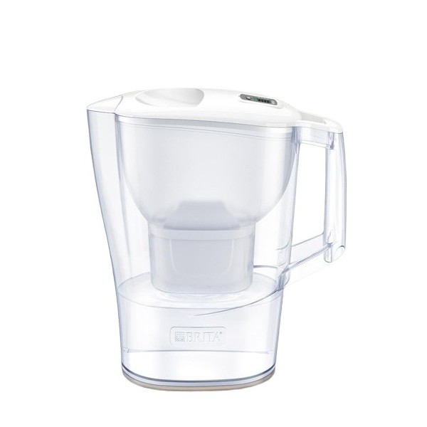 Brita Aluna Filtro de agua para jarra 2,4 L Transparente, Blanco