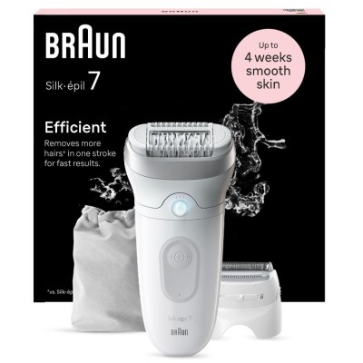 Braun Silk-épil 7 7-041 Gris, Blanco