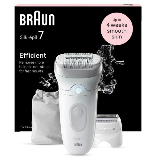 Braun Silk-épil 7 7-041 Gris, Blanco