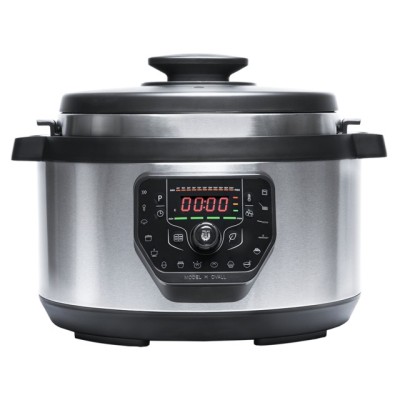 Cecotec Olla GM H Ovall 8 L 1000 W Negro, Acero inoxidable