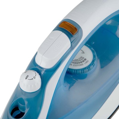 Orbegozo SV 2025 plancha Plancha vapor-seco Suela antiadherente 2000 W Blanco, Azul
