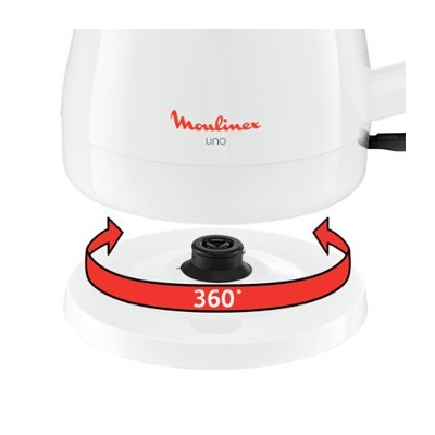 Moulinex BY150100 tetera eléctrica 1,5 L 2400 W Blanco