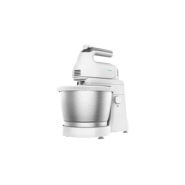 Cecotec PowerTwist 500 Steel Batidora de varillas 500 W Plata, Blanco