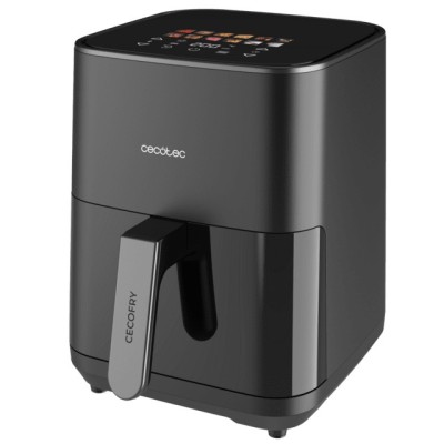Cecotec Cecofry&Grill Duoheat 4000 Sencillo 4 L Independiente 1900 W Freidora de aire caliente Negro