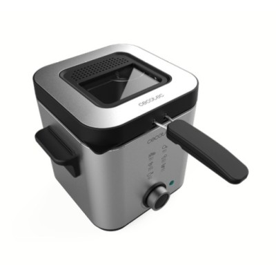 Cecotec 03102 freidora Sencillo 1,5 L Independiente 900 W Acero inoxidable