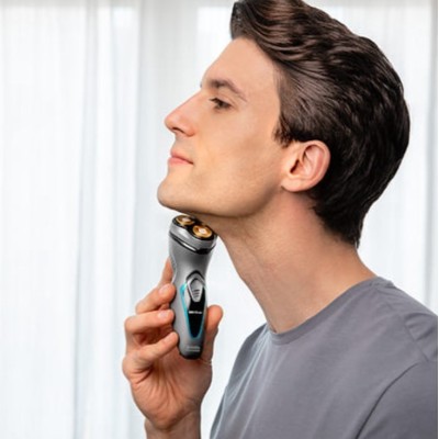 Cecotec 04199 afeitadora Máquina de afeitar de rotación Recortadora Titanio