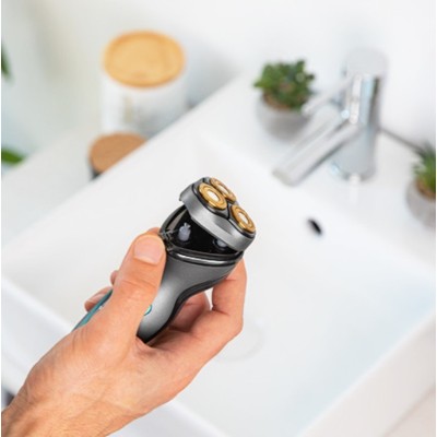 Cecotec 04199 afeitadora Máquina de afeitar de rotación Recortadora Titanio
