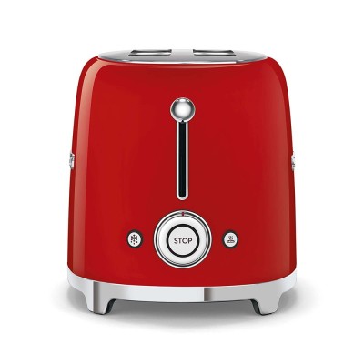 Smeg TSF01RDEU tostadora 6 2 rebanada(s) 950 W Rojo