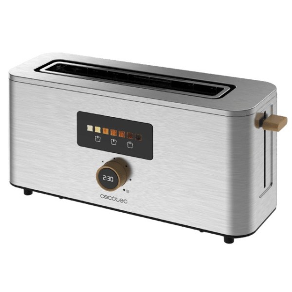 Cecotec 04845 tostadora 7 2 rebanada(s) 1000 W Acero inoxidable