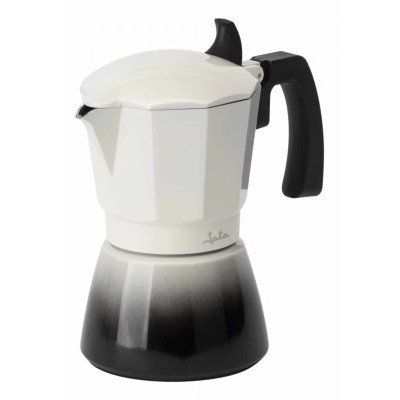JATA HCAF2406 cafetera manual Cafetera italiana 0,3 L Negro, Blanco