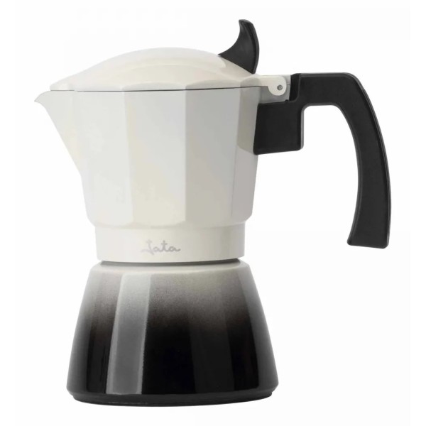JATA HCAF2409 cafetera manual Cafetera italiana 0,45 L Negro, Blanco