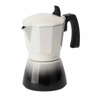JATA HCAF2412 cafetera manual Cafetera italiana 0,7 L Negro, Blanco