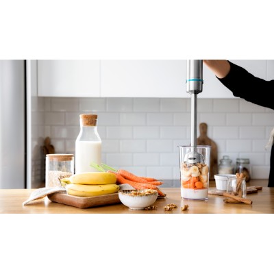 Cecotec Power TitanBlack 1200 XL PerfectCream&Crush Batidora de inmersión 1200 W Negro, Verde, Acero inoxidable