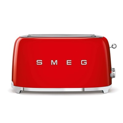 Smeg TSF02RDEU tostadora 6 4 rebanada(s) 1500 W Rojo