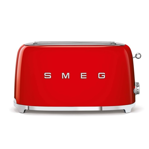 Smeg TSF02RDEU tostadora 6 4 rebanada(s) 1500 W Rojo