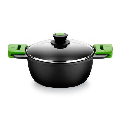 BRA A400332 cacerola 8,3 L Alrededor Negro