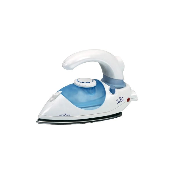 JATA PL357N Plancha seco Suela de acero inoxidable 800 W Azul, Blanco