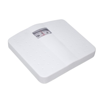 JATA Mod. 70 Rectángulo Blanco Báscula de baño analógica