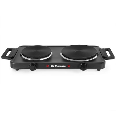 Orbegozo PE2855 hobs Negro Encimera Hornillo eléctrico   Placa eléctrica 2 zona(s)