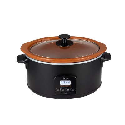 JATA JEOL2145 olla de cocción lenta 5 L 210 W Negro, Terracota