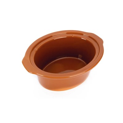 JATA JEOL2145 olla de cocción lenta 5 L 210 W Negro, Terracota