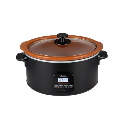 JATA JEOL2145 olla de cocción lenta 5 L 210 W Negro, Terracota